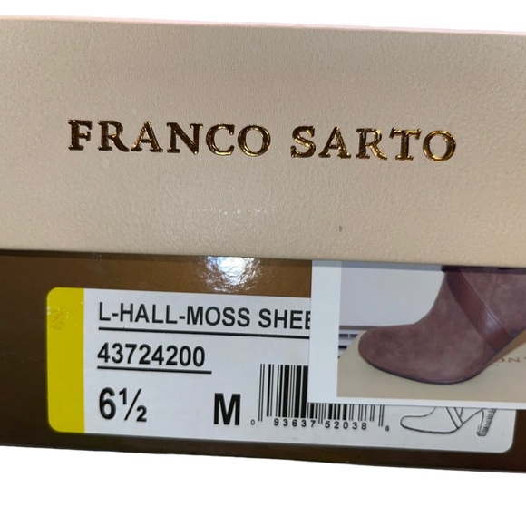 Franco Sarto - brown suede Ankle Boots - size 6.5M - EUC - Picture 6 of 6